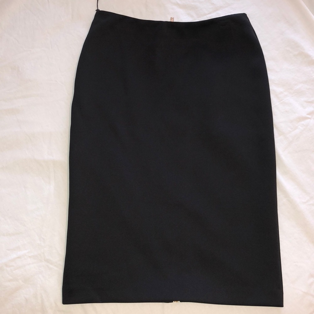 Calvin Klein black pencil skirt - Picture 3 of 4
